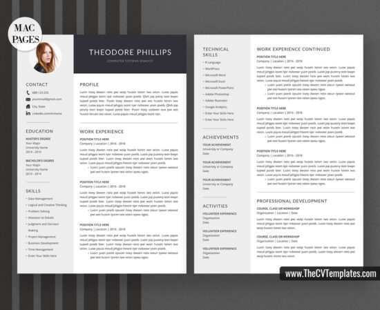 basic resume templates for mac