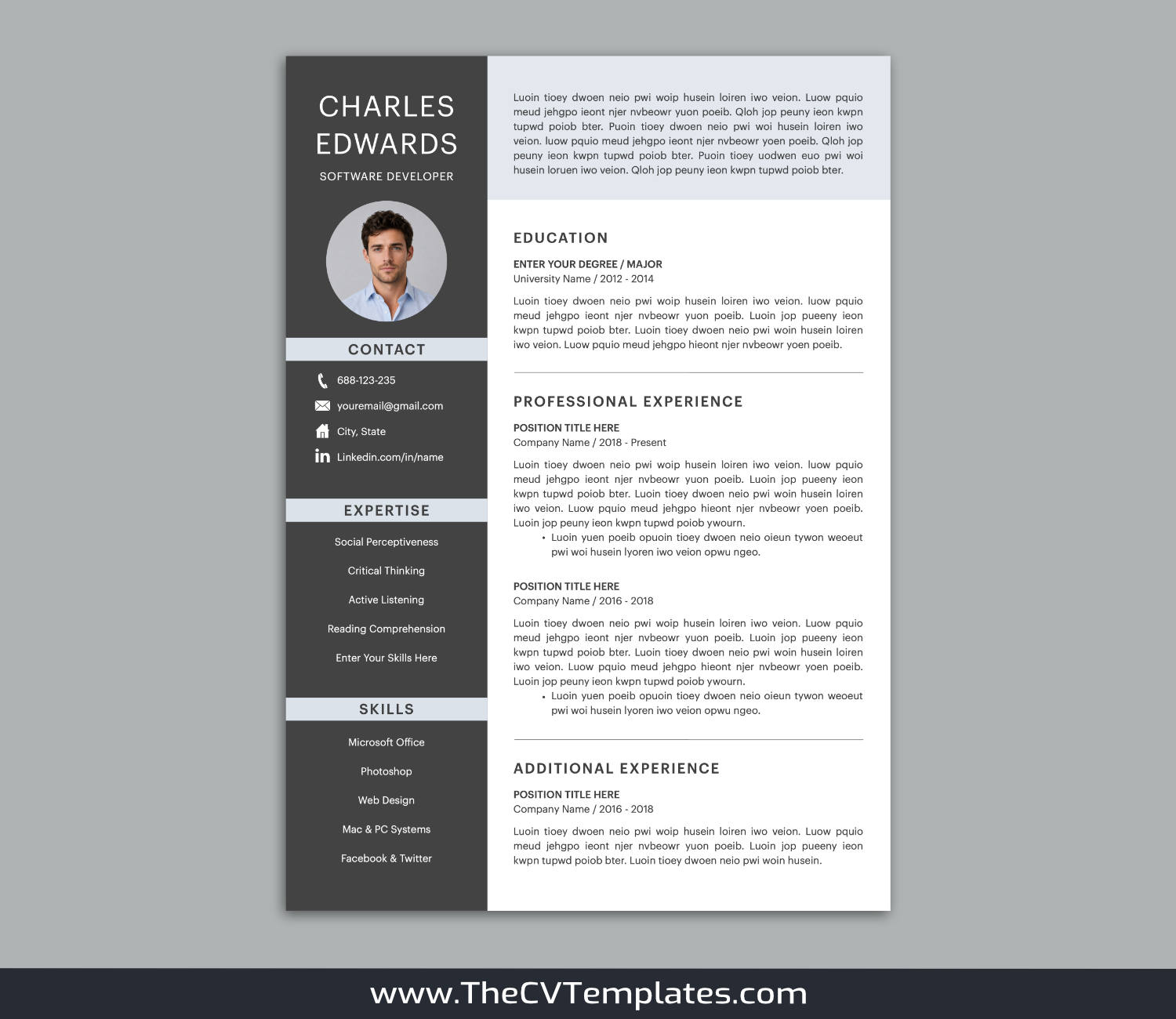 TheCVTemplates.com-resume templates for ms word