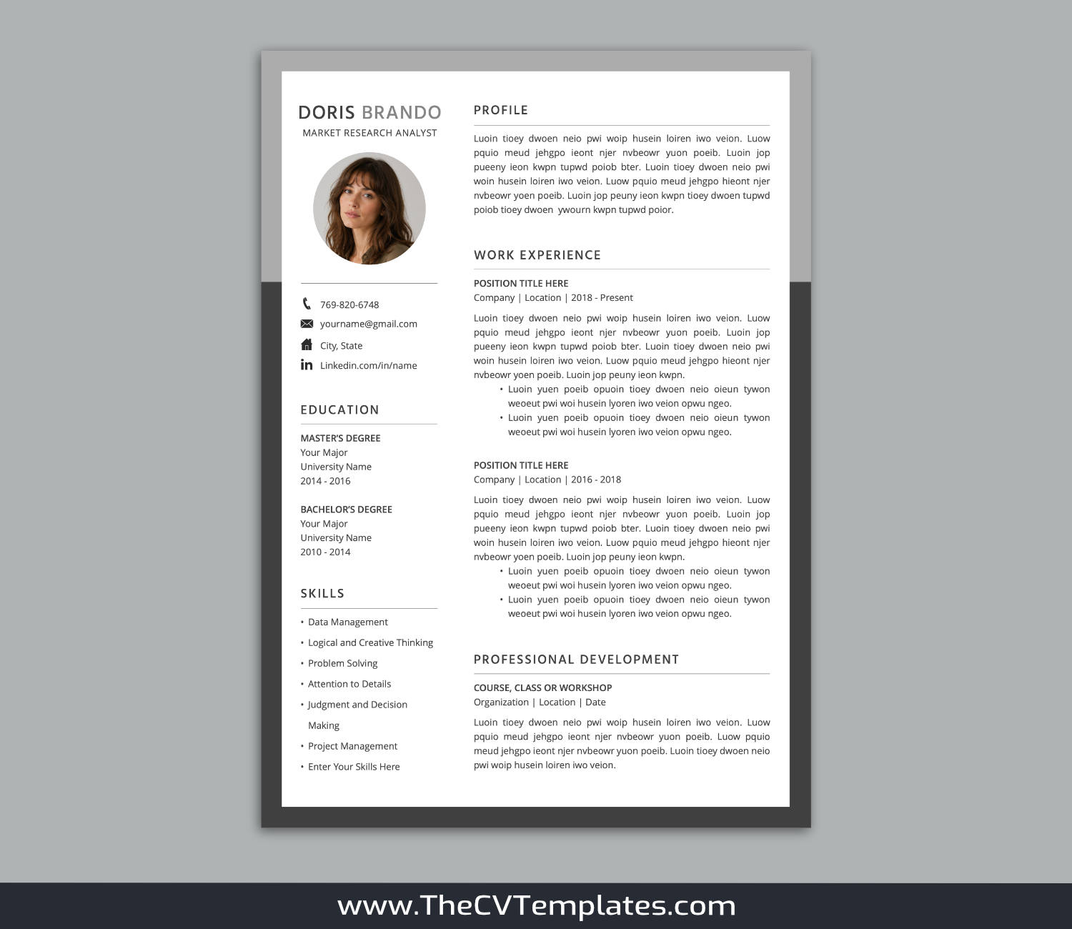TheCVTemplates.com-resume templates for ms word