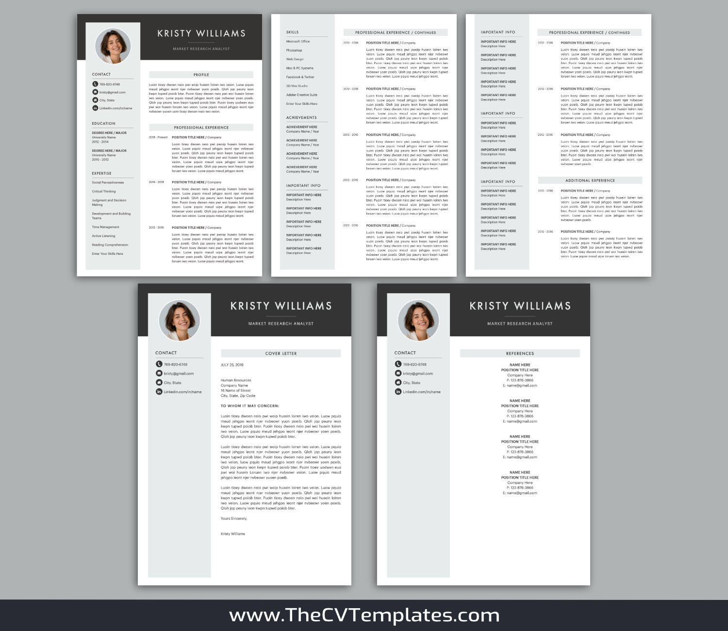 TheCVTemplates.com-resume templates for ms word