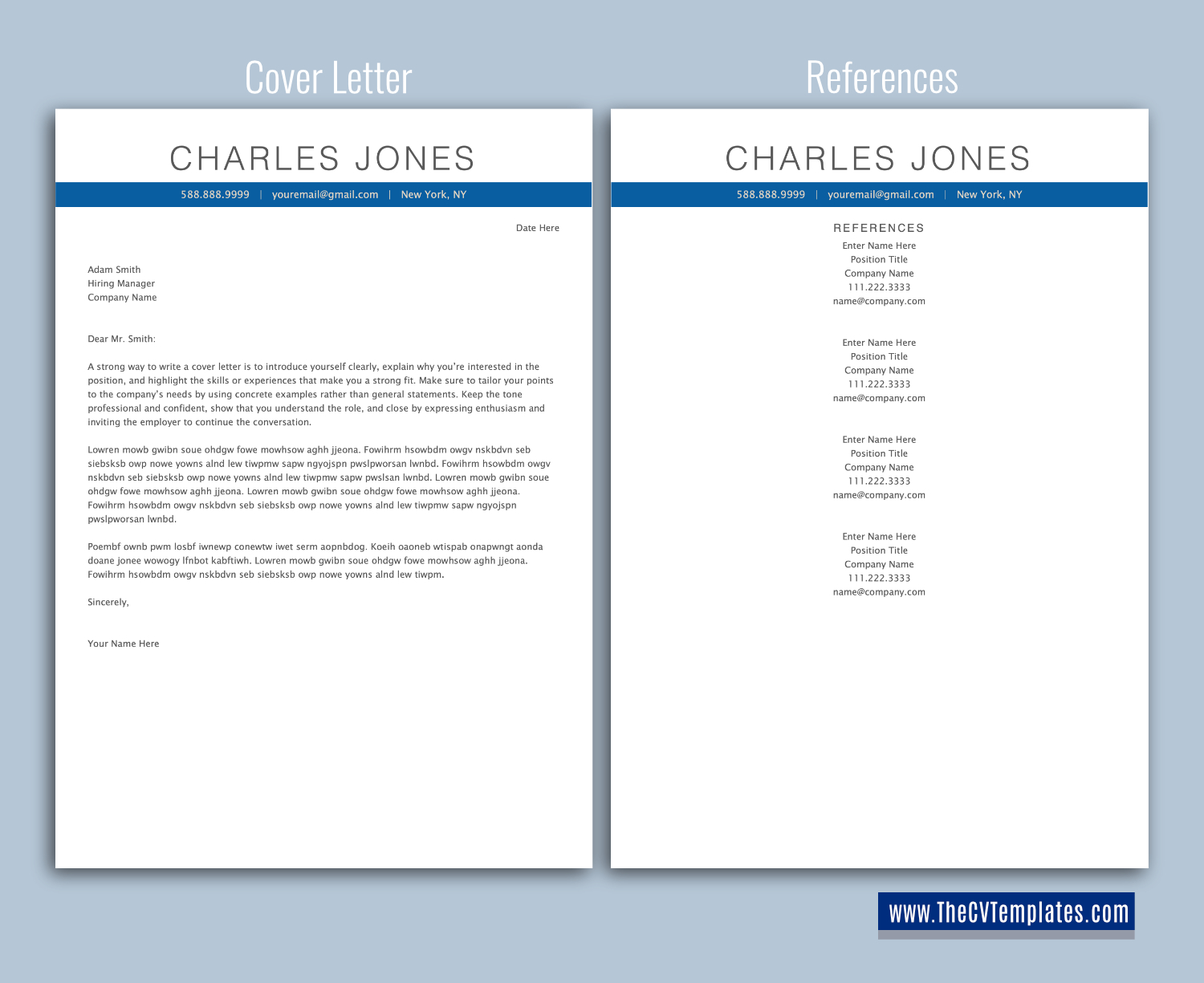 thecvtemplates.com-ATS professional resume templates